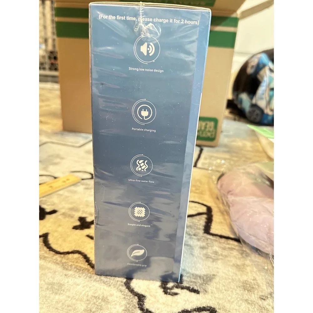 OLASK Portable Oral Irrigator 350ml Water Tank 3 Mo Low Noise Powerful Pulsation